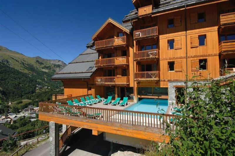 Résidence Odalys Le Hameau et les Chalets de la Vallée d'Or Valloire Exterior foto